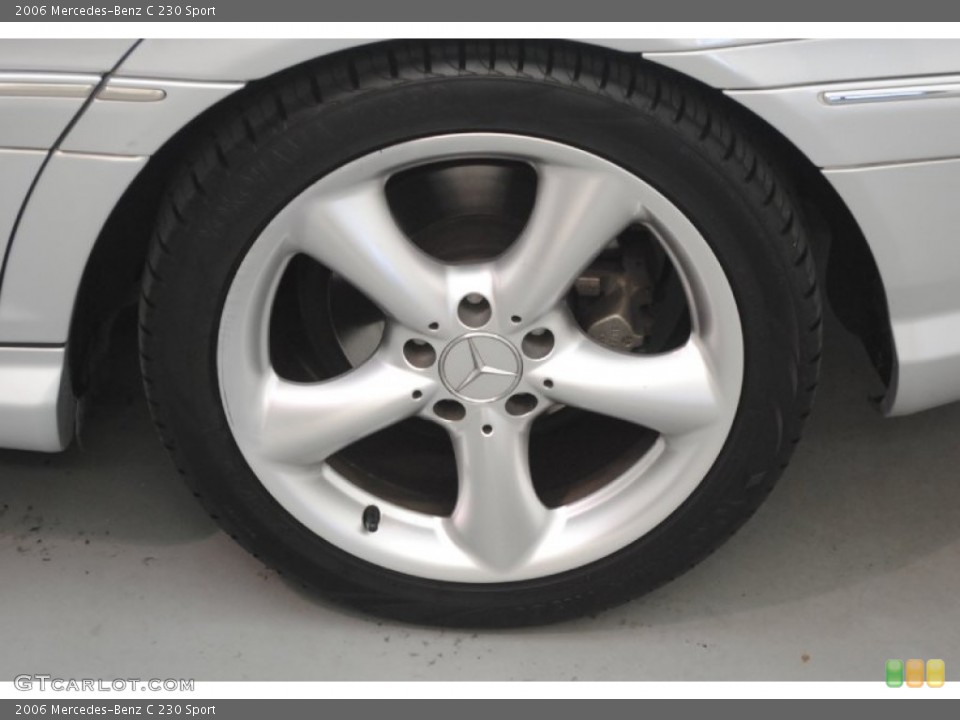 2006 Mercedes-Benz C 230 Sport Wheel and Tire Photo #83969313