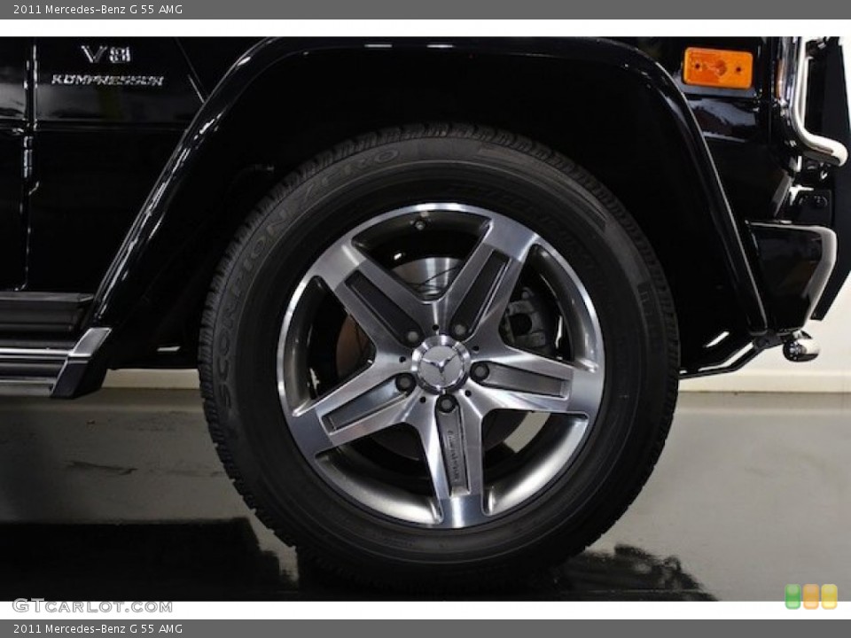 2011 Mercedes-Benz G Wheels and Tires