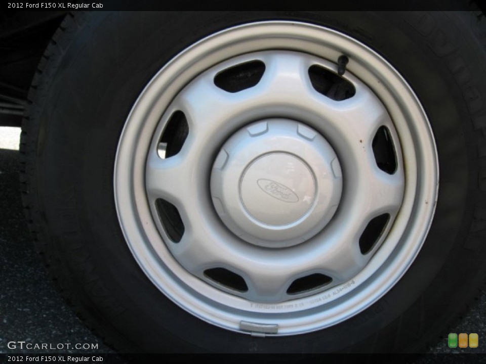 2012 Ford F150 XL Regular Cab Wheel and Tire Photo #83979189