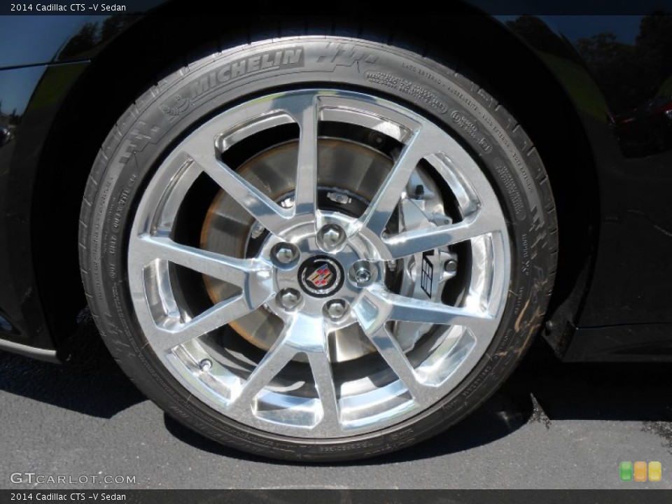 2014 Cadillac CTS -V Sedan Wheel and Tire Photo #83979870
