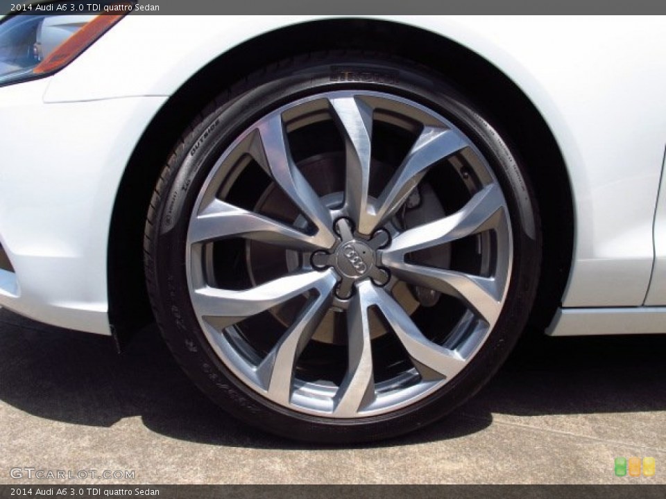 2014 Audi A6 3.0 TDI quattro Sedan Wheel and Tire Photo #83980023