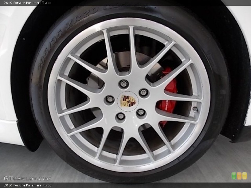 2010 Porsche Panamera Turbo Wheel and Tire Photo #83980653