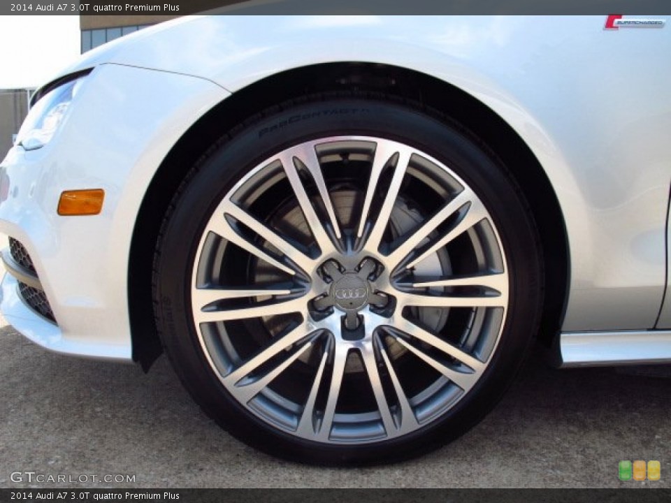 2014 Audi A7 3.0T quattro Premium Plus Wheel and Tire Photo #83981205