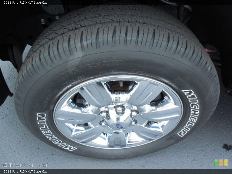 2012 Ford F150 XLT SuperCab Wheel and Tire Photo #83984571