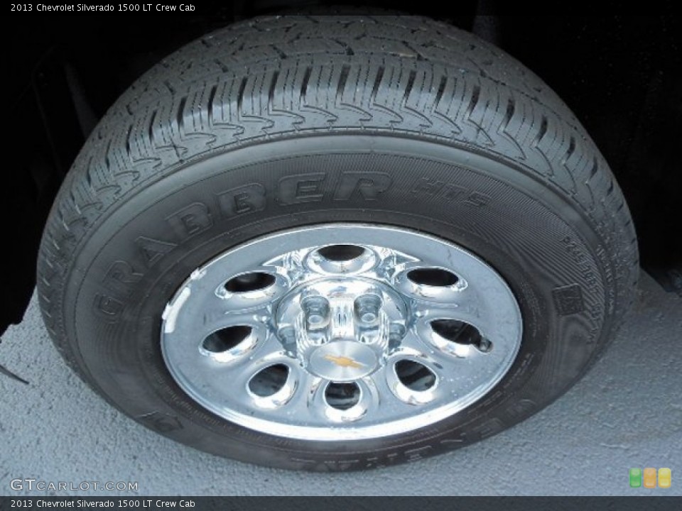 2013 Chevrolet Silverado 1500 LT Crew Cab Wheel and Tire Photo #83985267