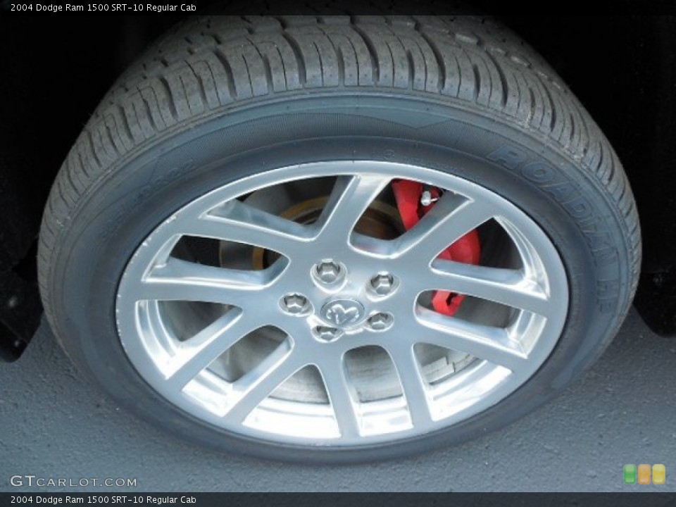 2004 Dodge Ram 1500 SRT-10 Regular Cab Wheel and Tire Photo #83986233