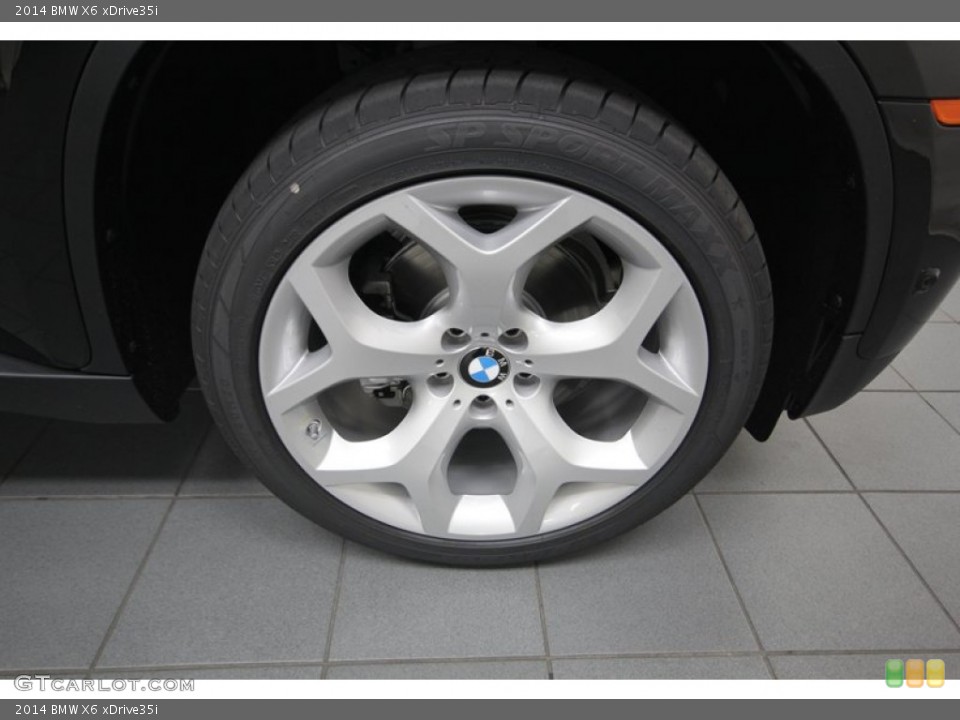 2014 BMW X6 xDrive35i Wheel and Tire Photo #83988219