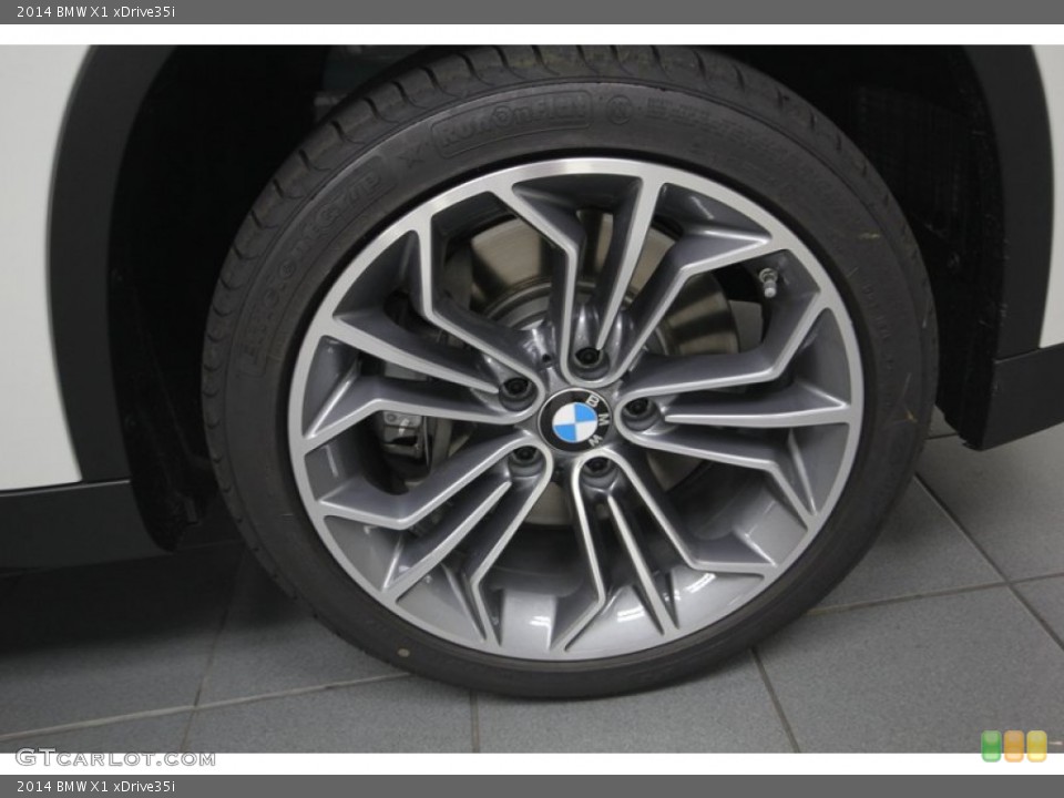 2014 BMW X1 xDrive35i Wheel and Tire Photo #83999295