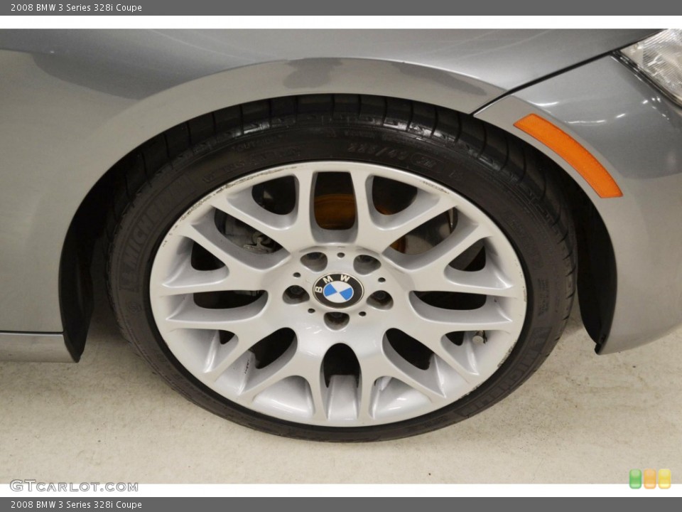2008 BMW 3 Series 328i Coupe Wheel and Tire Photo #84001383