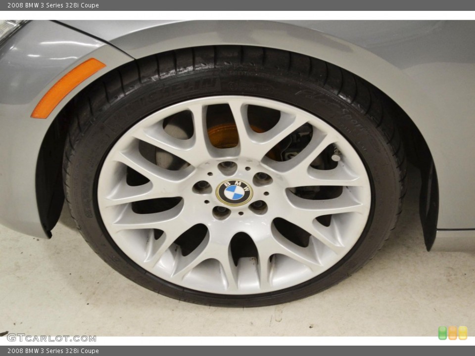 2008 BMW 3 Series 328i Coupe Wheel and Tire Photo #84001581