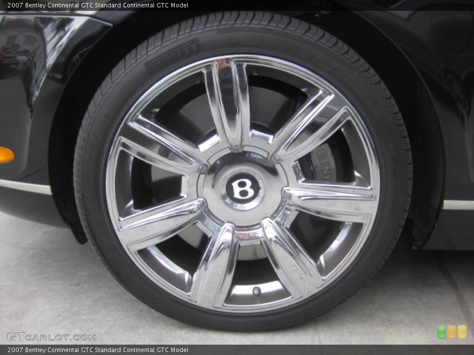 2007 Bentley Continental GTC  Wheel and Tire Photo #84001605