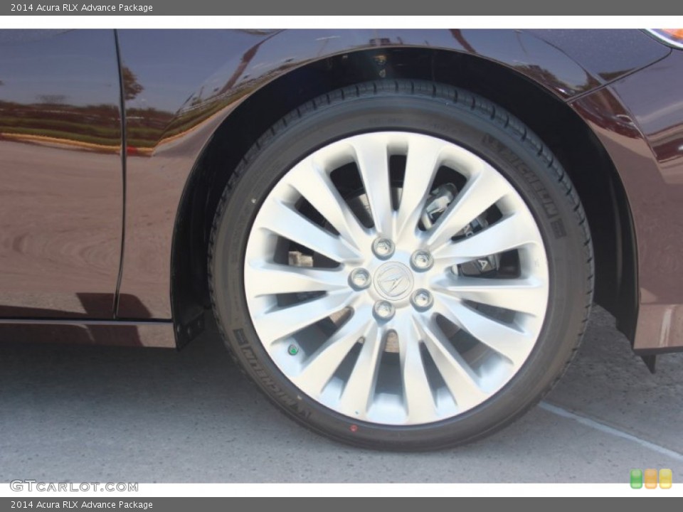 2014 Acura RLX Advance Package Wheel and Tire Photo #84003384