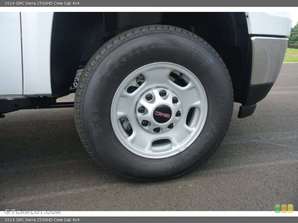 2014 GMC Sierra 2500HD Crew Cab 4x4 Wheel and Tire Photo #84007959