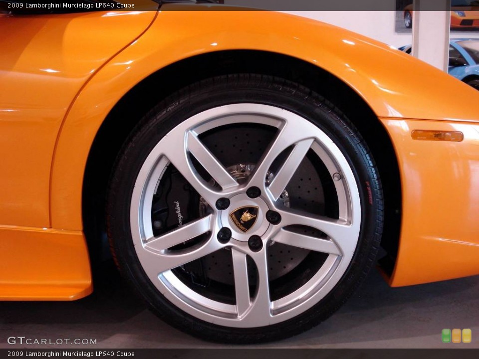 2009 Lamborghini Murcielago LP640 Coupe Wheel and Tire Photo #840099