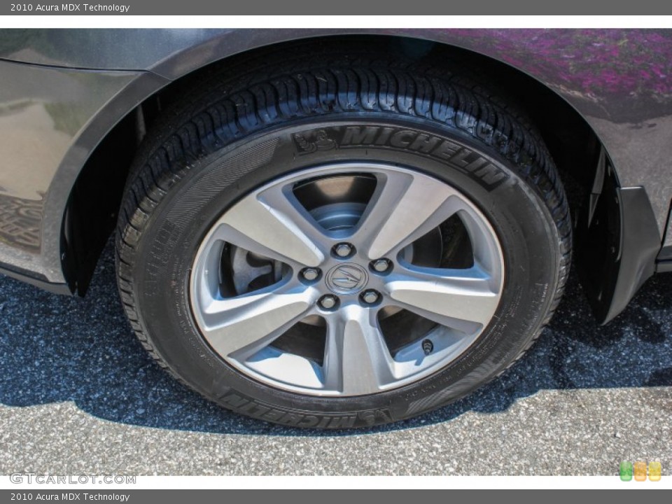 2010 Acura MDX Technology Wheel and Tire Photo #84009975