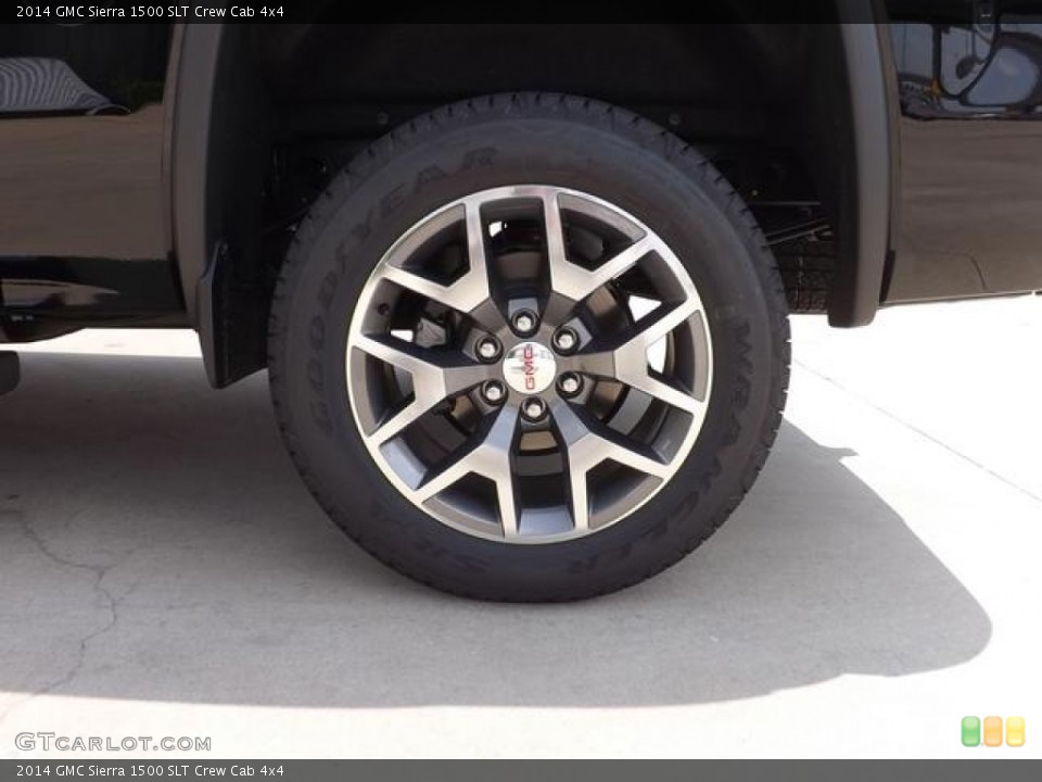 2014 GMC Sierra 1500 SLT Crew Cab 4x4 Wheel and Tire Photo #84010194