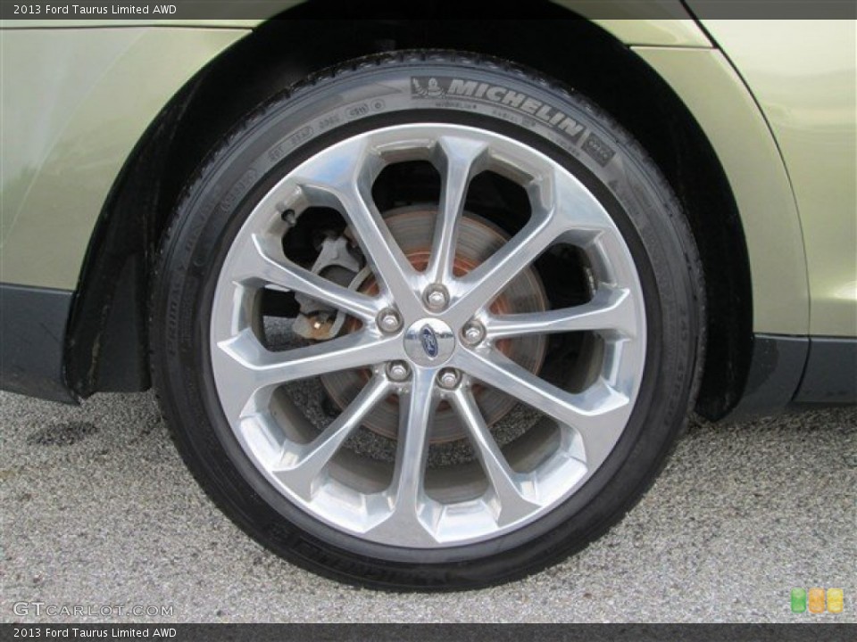 2013 Ford Taurus Limited AWD Wheel and Tire Photo #84010716
