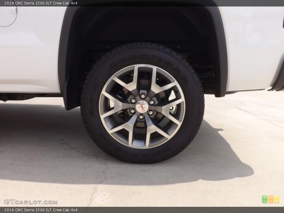 2014 GMC Sierra 1500 SLT Crew Cab 4x4 Wheel and Tire Photo #84011475
