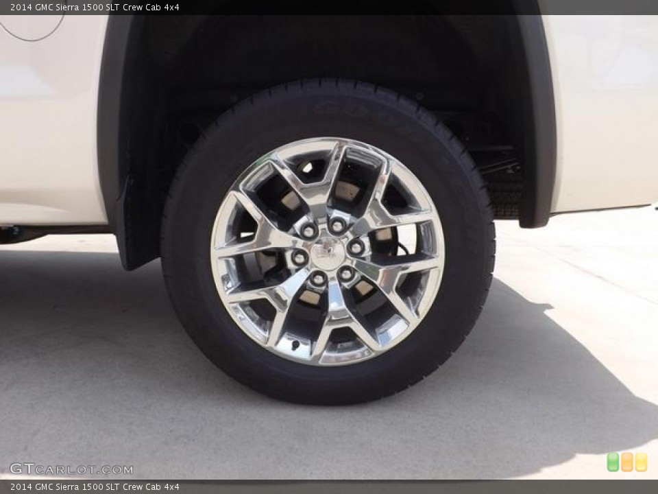 2014 GMC Sierra 1500 SLT Crew Cab 4x4 Wheel and Tire Photo #84012160