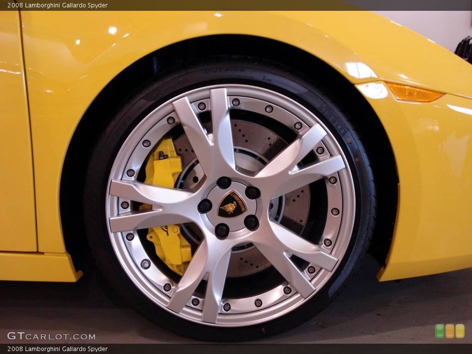 2008 Lamborghini Gallardo Spyder Wheel and Tire Photo #840300