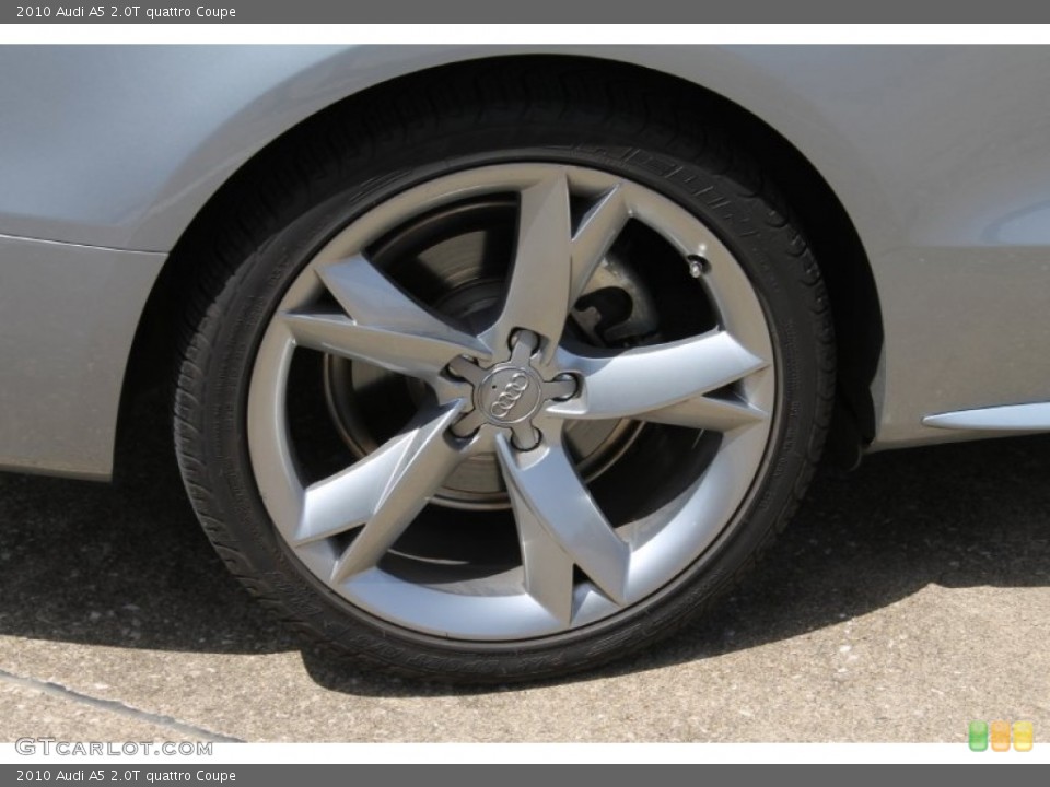 2010 Audi A5 2.0T quattro Coupe Wheel and Tire Photo #84030792