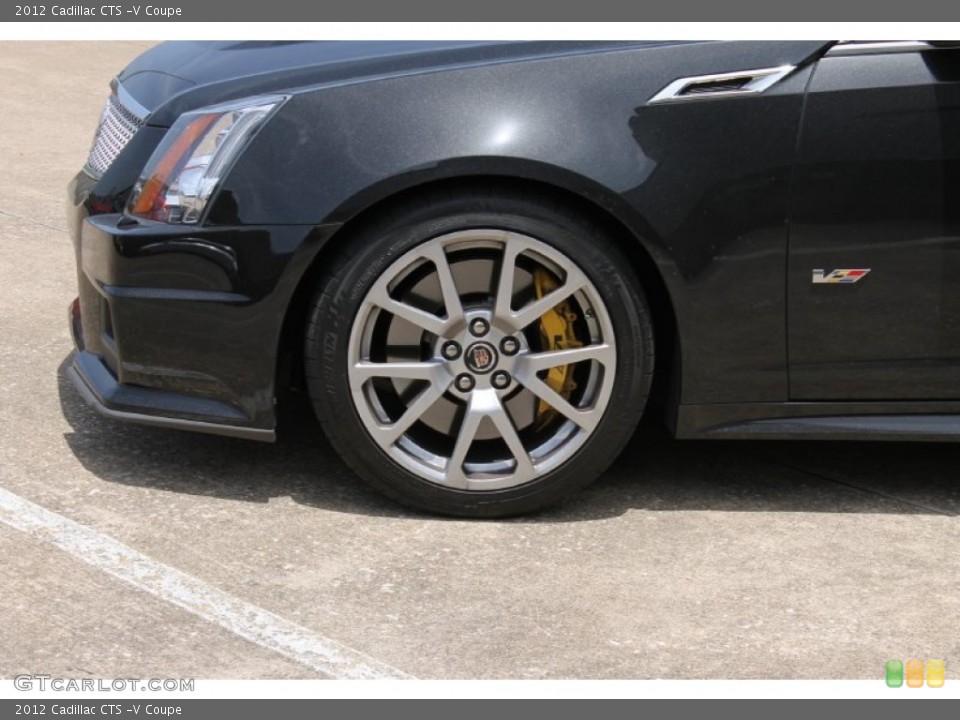 2012 Cadillac CTS -V Coupe Wheel and Tire Photo #84032439