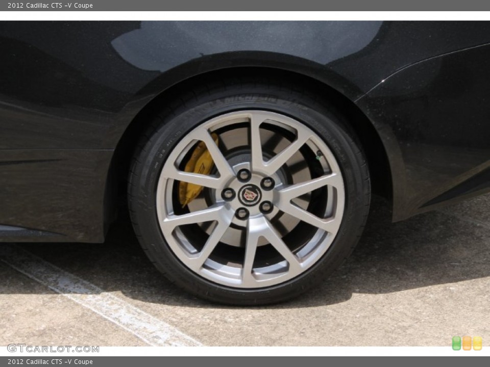 2012 Cadillac CTS -V Coupe Wheel and Tire Photo #84032475