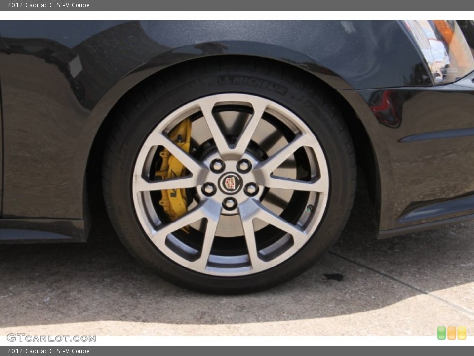 2012 Cadillac CTS -V Coupe Wheel and Tire Photo #84032589