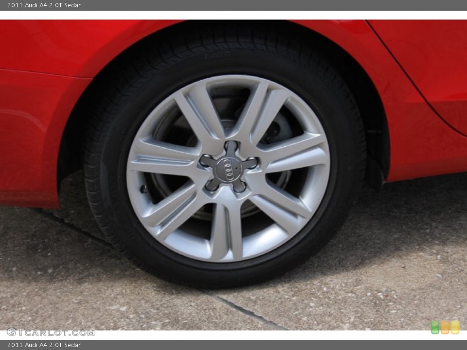 2011 Audi A4 2.0T Sedan Wheel and Tire Photo #84033324