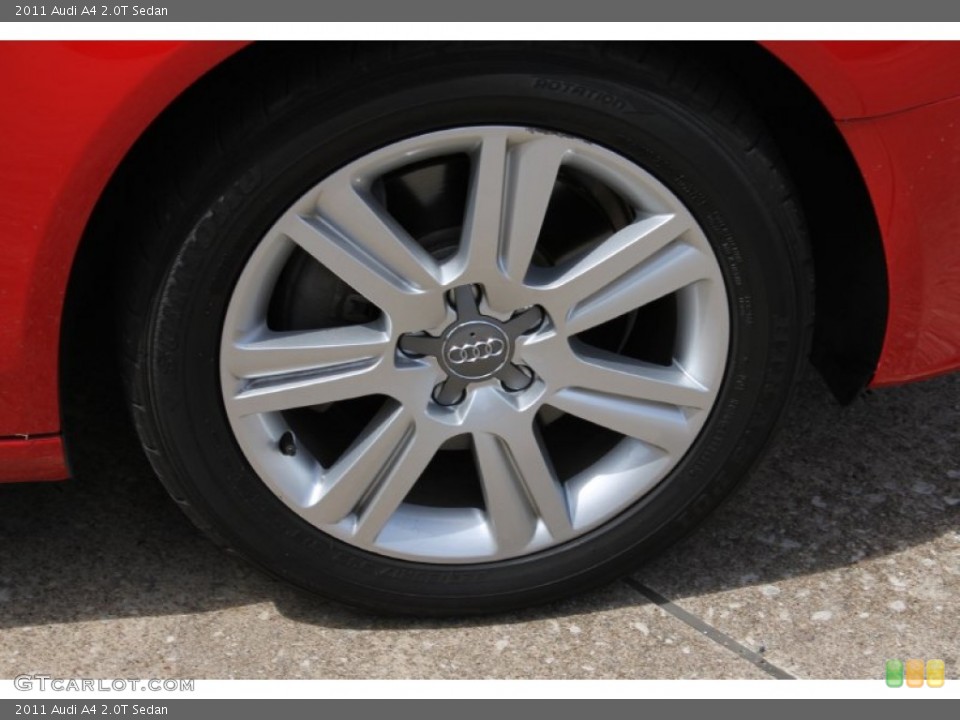 2011 Audi A4 2.0T Sedan Wheel and Tire Photo #84033363