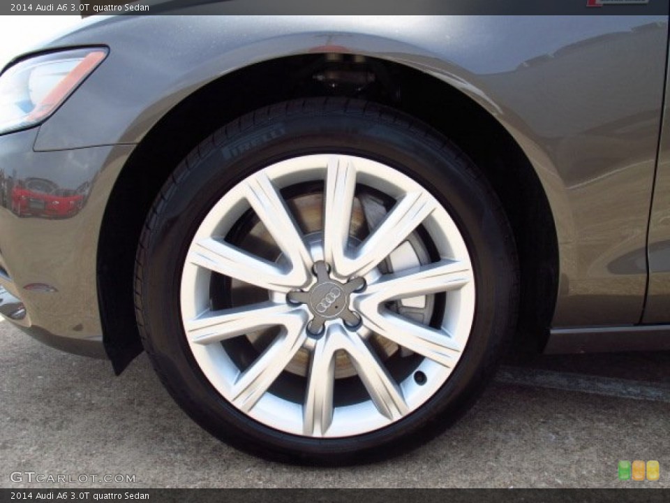 2014 Audi A6 3.0T quattro Sedan Wheel and Tire Photo #84034776