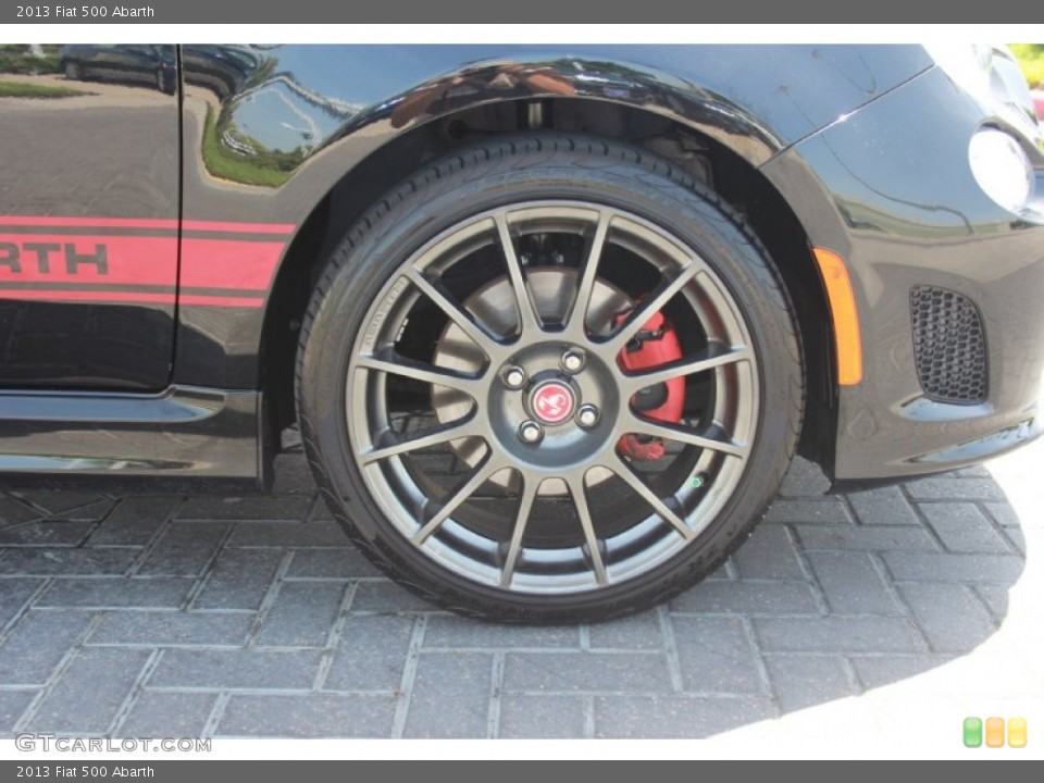 2013 Fiat 500 Abarth Wheel and Tire Photo #84035915