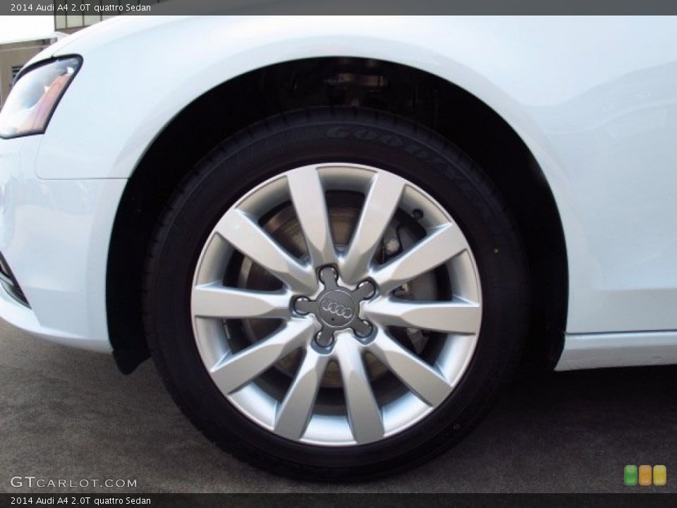 2014 Audi A4 2.0T quattro Sedan Wheel and Tire Photo #84036063