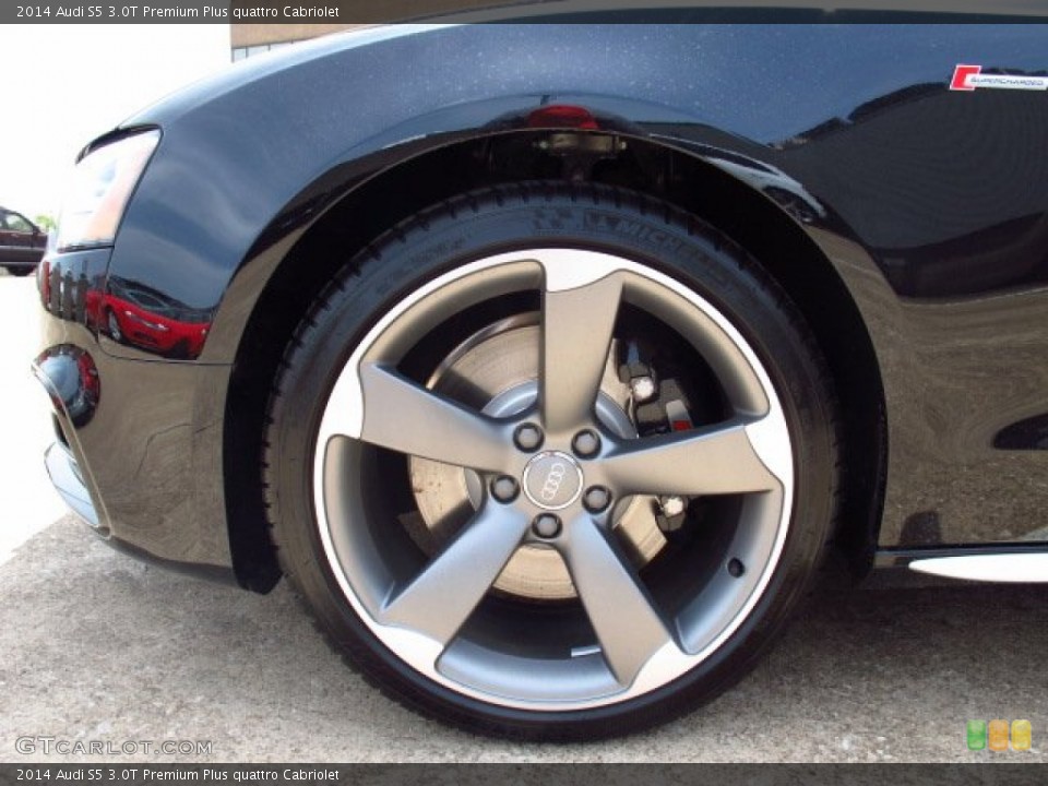 2014 Audi S5 3.0T Premium Plus quattro Cabriolet Wheel and Tire Photo #84037392