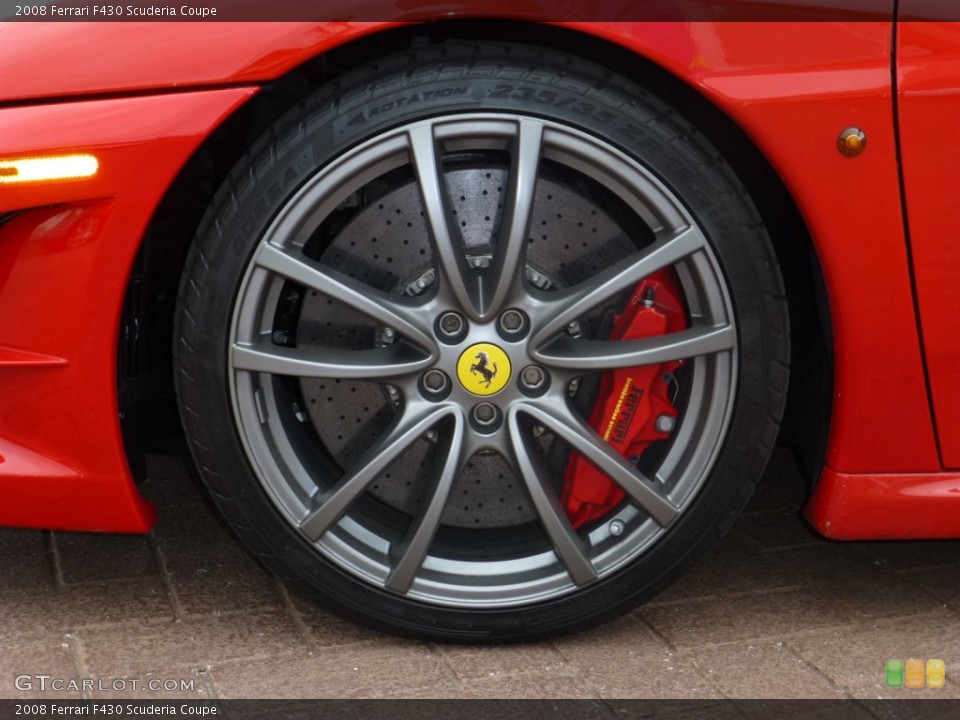 2008 Ferrari F430 Scuderia Coupe Wheel and Tire Photo #84040306