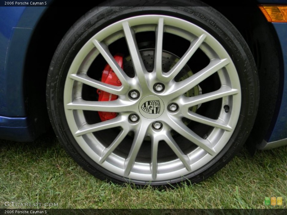 2006 Porsche Cayman S Wheel and Tire Photo #84040599