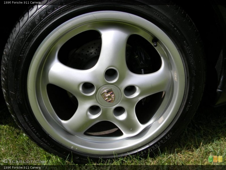 1996 Porsche 911 Carrera Wheel and Tire Photo #84041145
