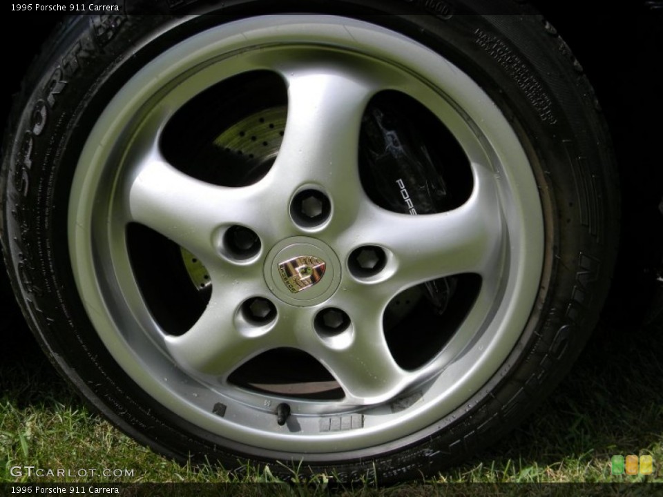 1996 Porsche 911 Carrera Wheel and Tire Photo #84041154