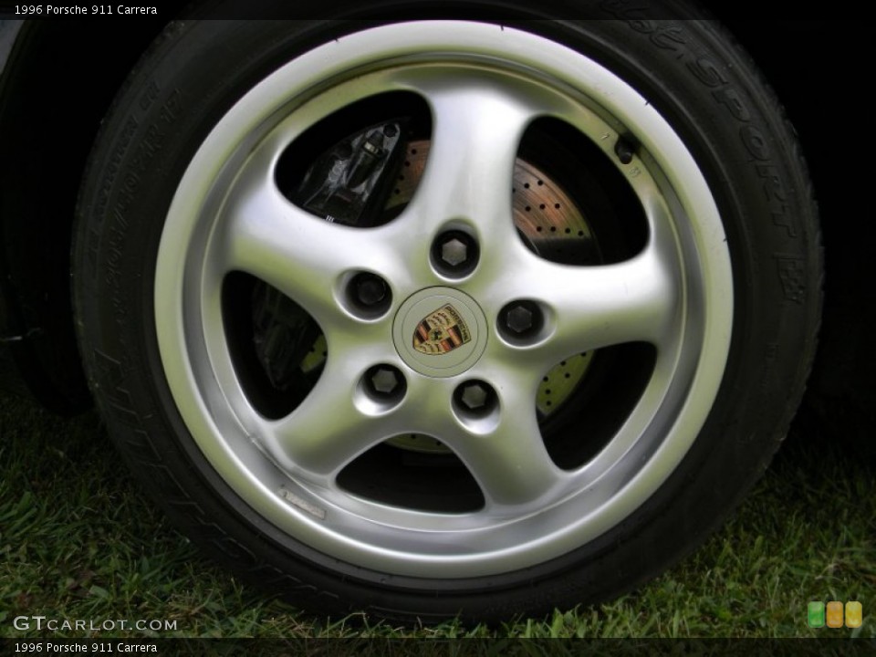 1996 Porsche 911 Carrera Wheel and Tire Photo #84041166