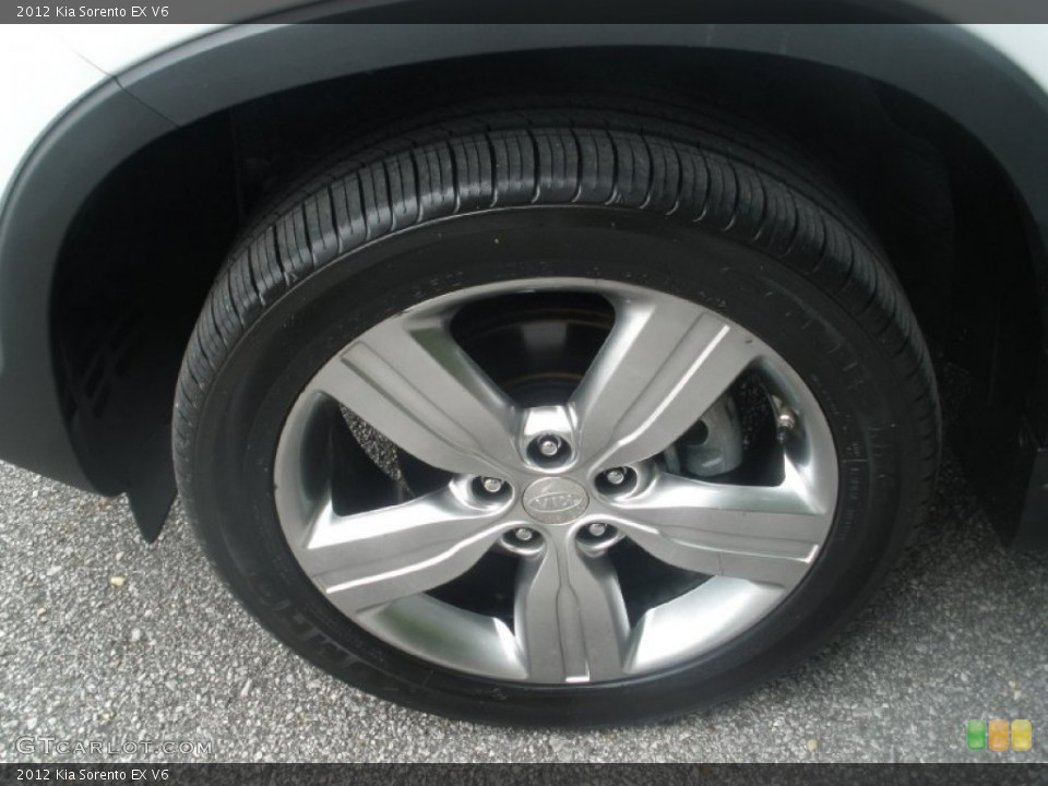 2012 Kia Sorento EX V6 Wheel and Tire Photo #84043982