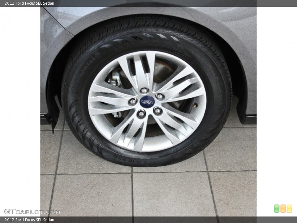 2012 Ford Focus SEL Sedan Wheel and Tire Photo #84049109