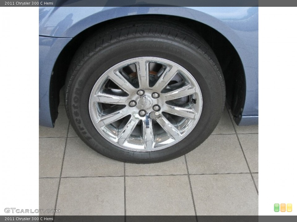 2011 Chrysler 300 C Hemi Wheel and Tire Photo #84049718