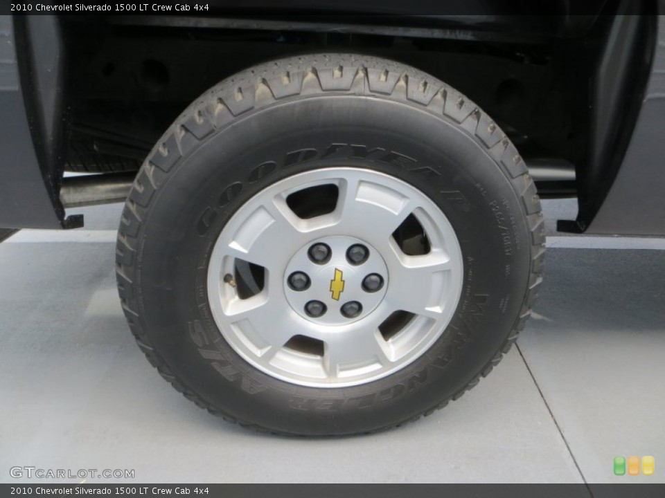 2010 Chevrolet Silverado 1500 LT Crew Cab 4x4 Wheel and Tire Photo #84053729