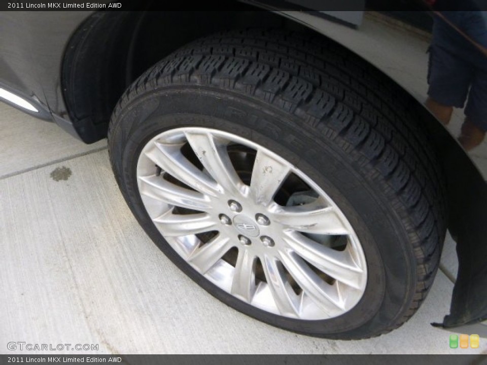 2011 Lincoln MKX Limited Edition AWD Wheel and Tire Photo #84054950