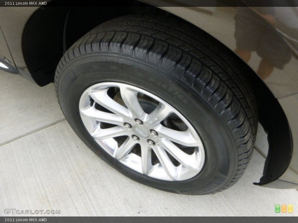 2011 Lincoln MKX AWD Wheel and Tire Photo #84061862