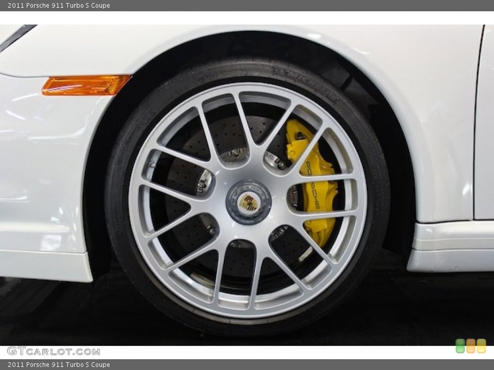 2011 Porsche 911 Turbo S Coupe Wheel and Tire Photo #84062636