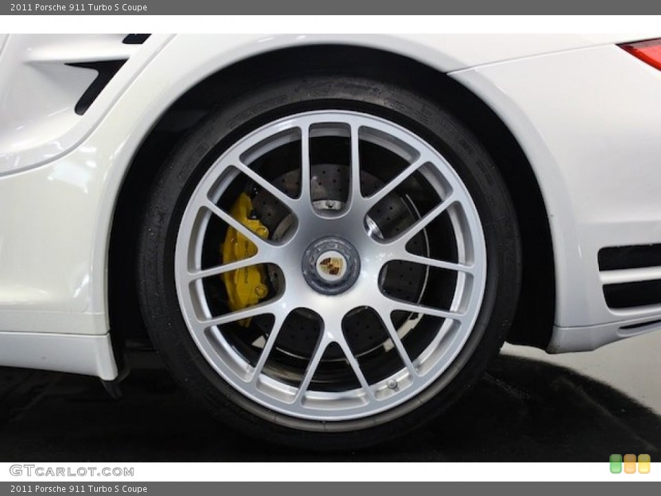 2011 Porsche 911 Turbo S Coupe Wheel and Tire Photo #84062657