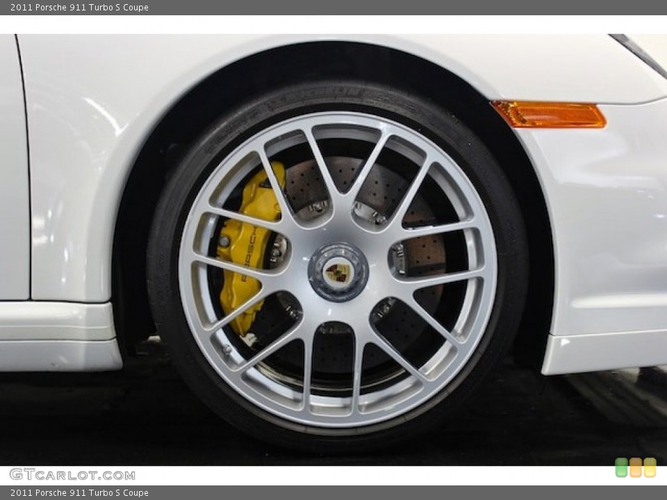 2011 Porsche 911 Turbo S Coupe Wheel and Tire Photo #84062714