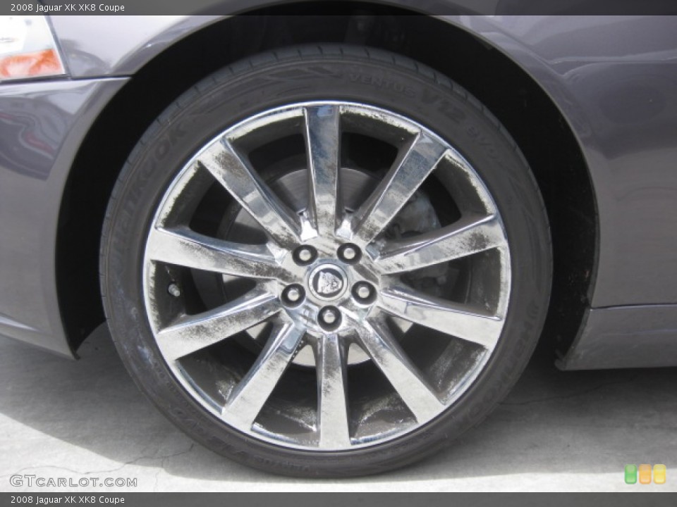 2008 Jaguar XK XK8 Coupe Wheel and Tire Photo #84069206
