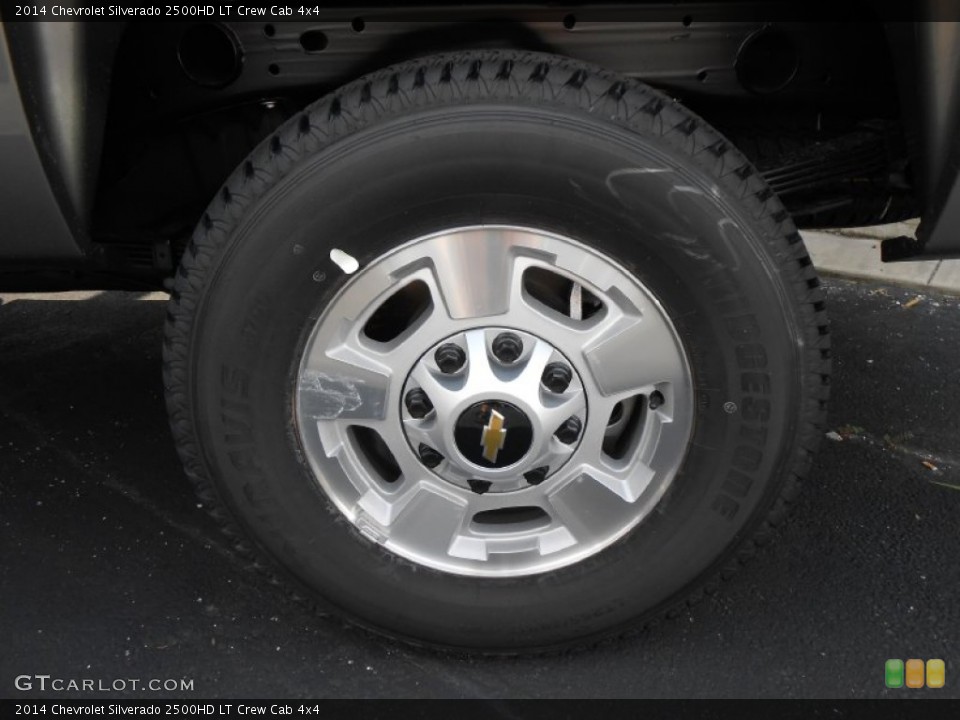 2014 Chevrolet Silverado 2500HD LT Crew Cab 4x4 Wheel and Tire Photo #84069764